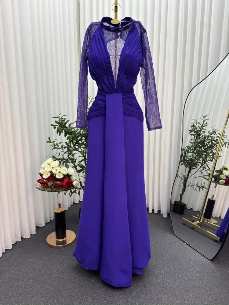 lace evening dress