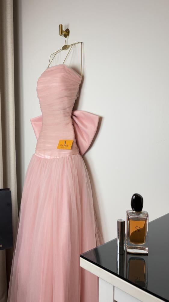 floral evening dress