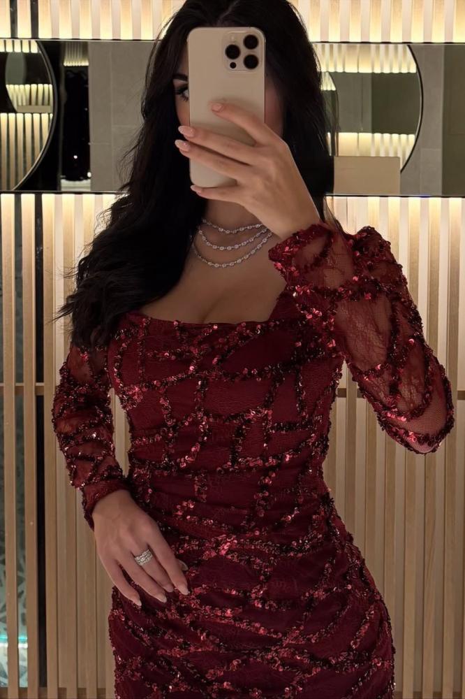 sequin evening dress
