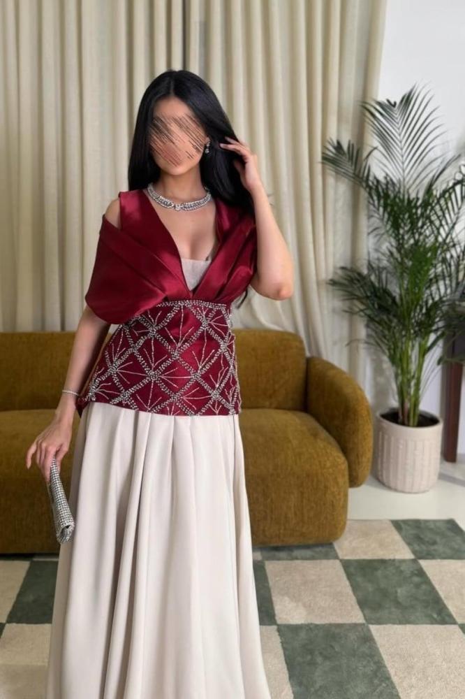 full skirt evening dress