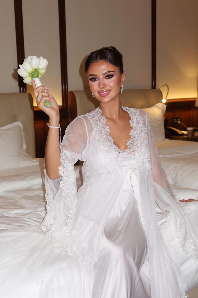 Silvia Blanc robe