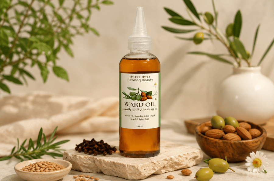 زيت ورد بالاعشاب 150 ml
