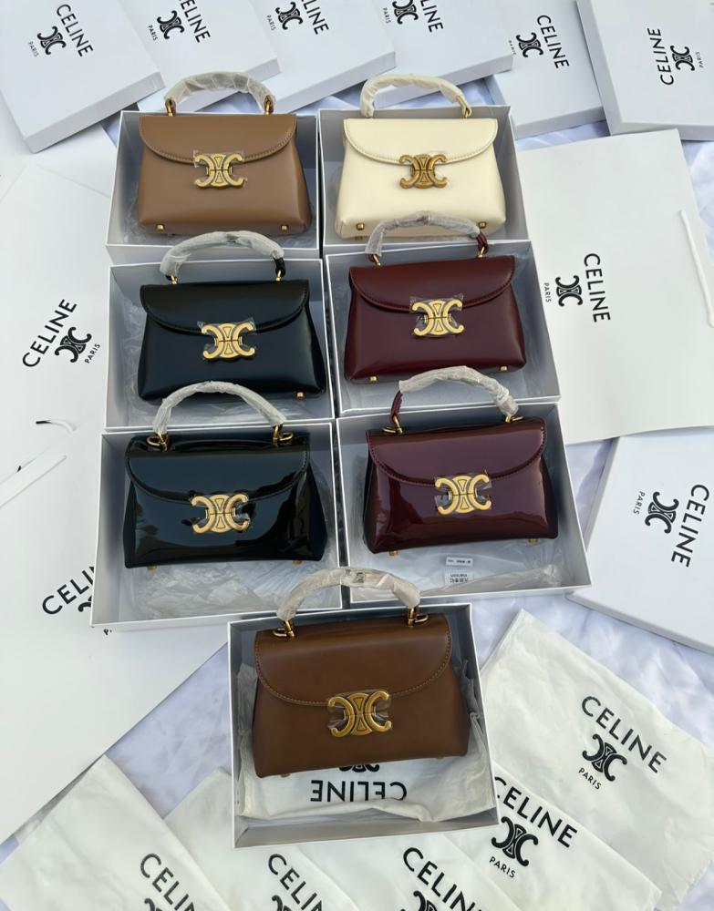 Celine leather luxury bag with design