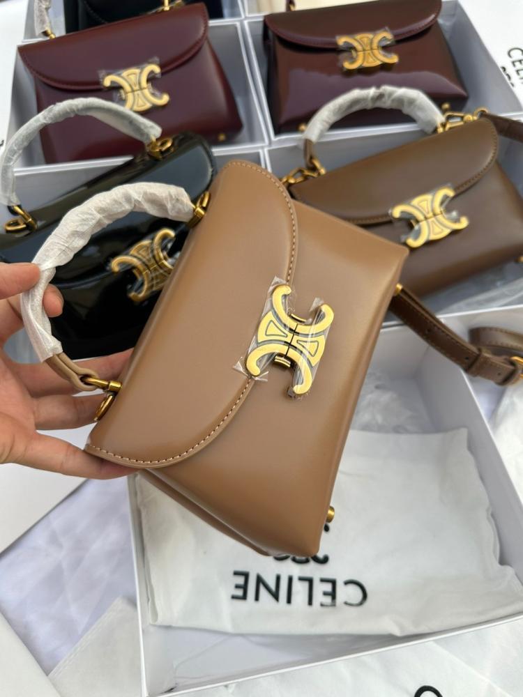 Celine leather luxury bag with design