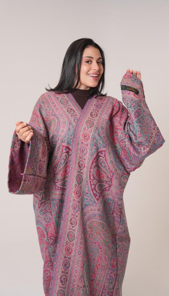فروة شتوية نسائي كشميري فاخرة