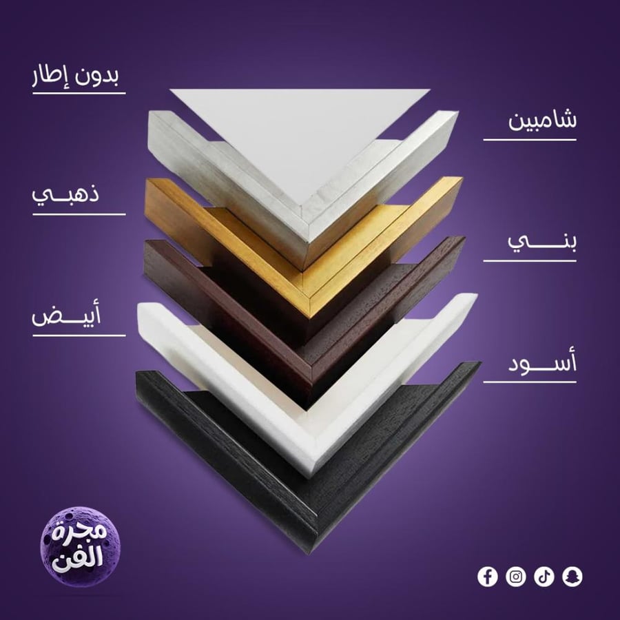 طقم لوحات بانوراما الحرم - الكعبة المشرفة 5 قطع
