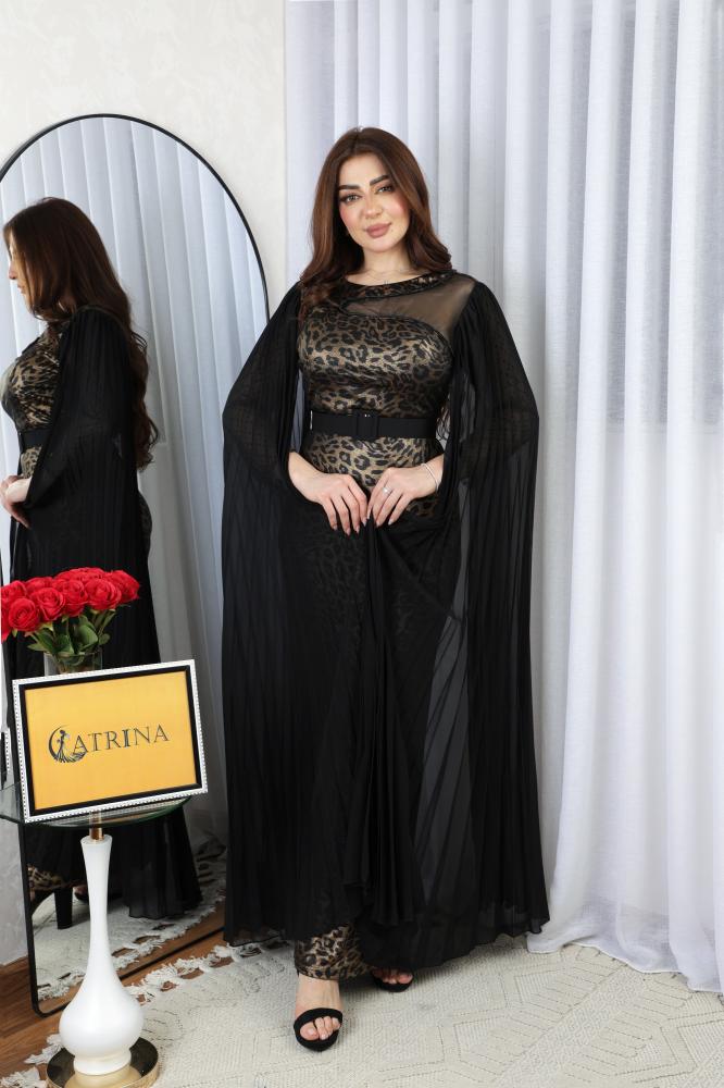 Soft dress, Nimri with chiffon sleeves