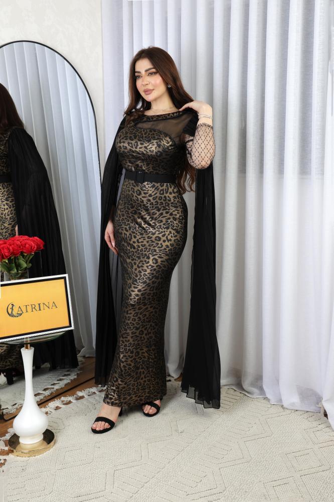 Soft dress, Nimri with chiffon sleeves