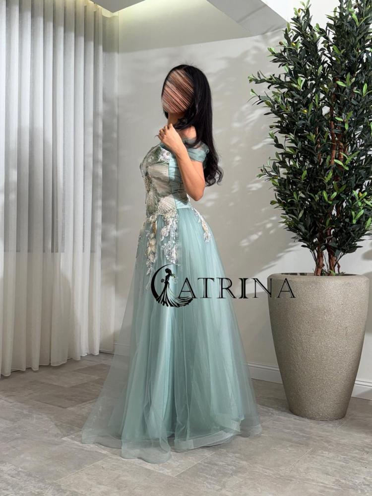 Luxury evening dress Tiffany