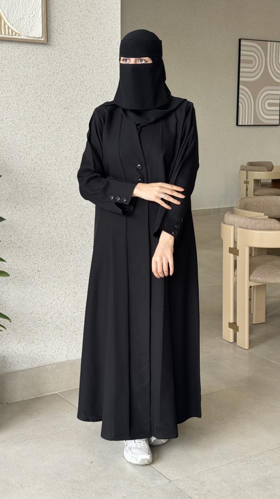 عبايه رقم A2 + طرحه نقاب مجاناً