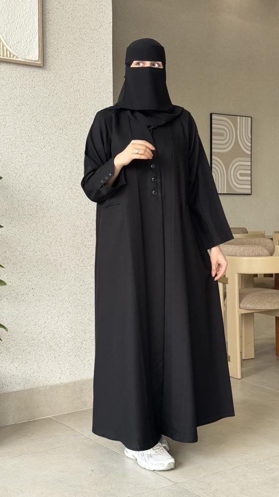 عبايه رقم A2 + طرحه نقاب مجاناً