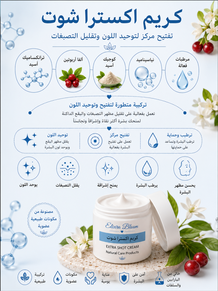 كربم اكسترا شوت - للتفتيح المكثف