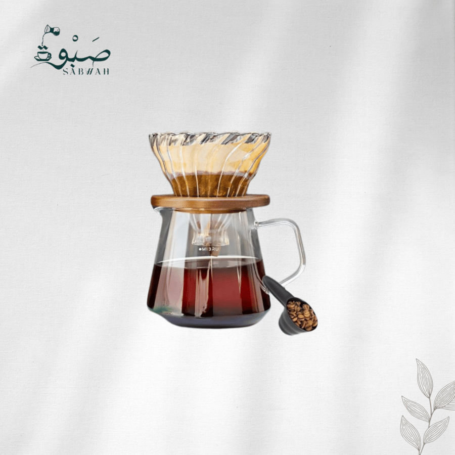 طقم تقطير للقهوة