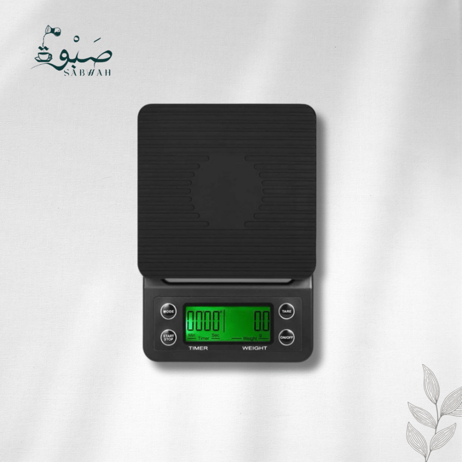 ميزان رقمي لحبوب القهوة بشاشة LCD