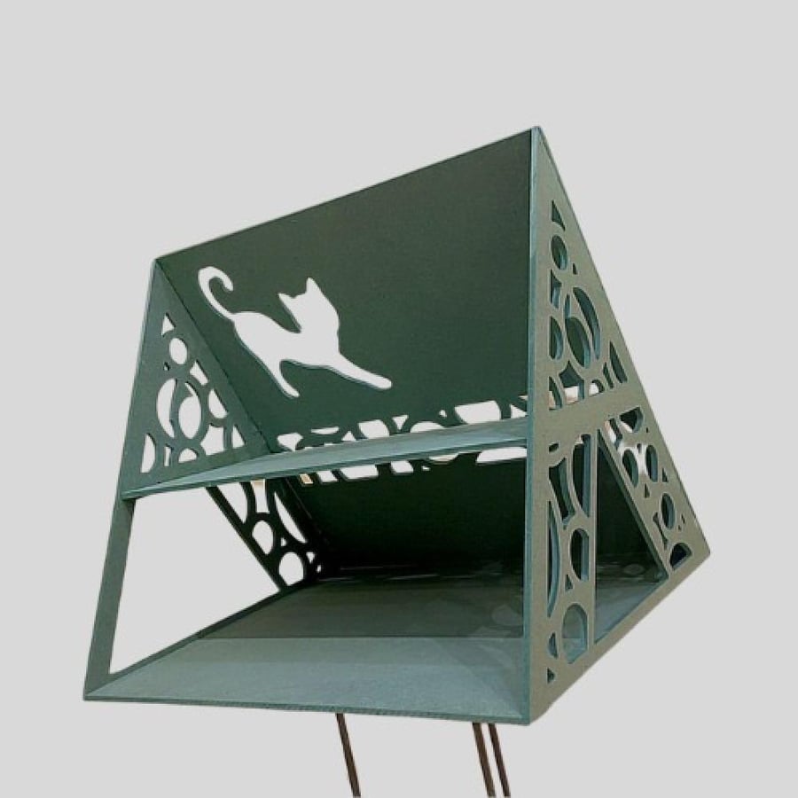 ( فانتا ) شاليه قطط فاخر 60سم×60سم