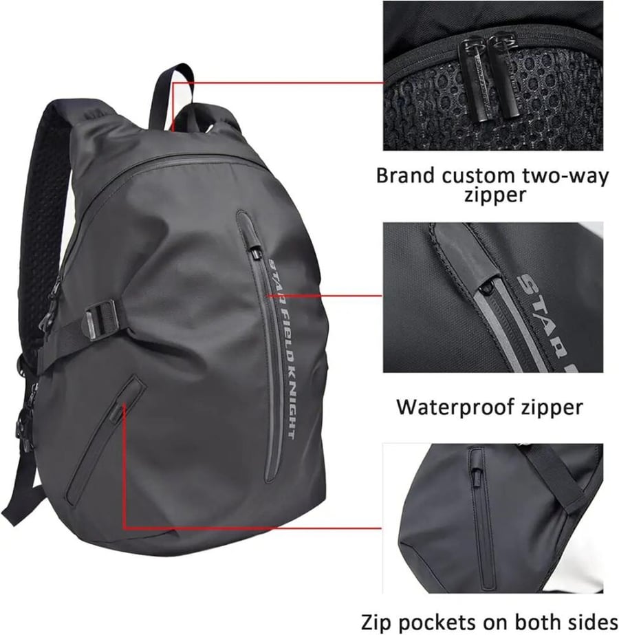Starfield backpack - with front zipper