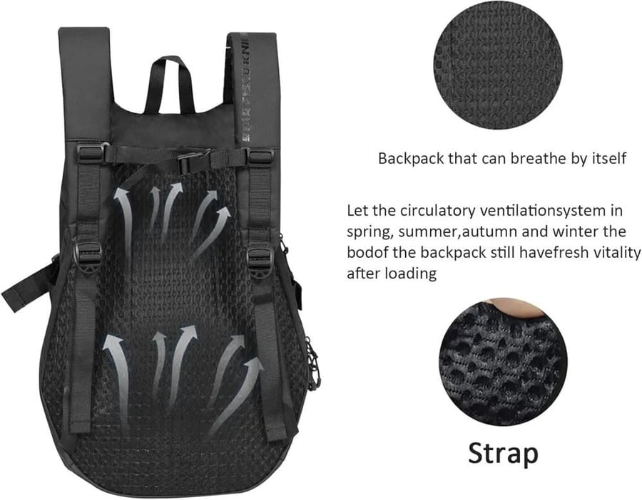 Starfield backpack - with front zipper