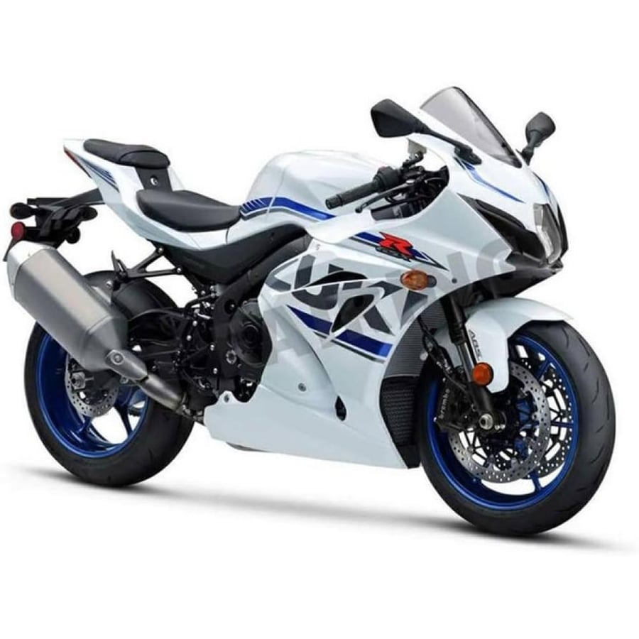 فايبر GSXR 1000-2017-up ابيض
