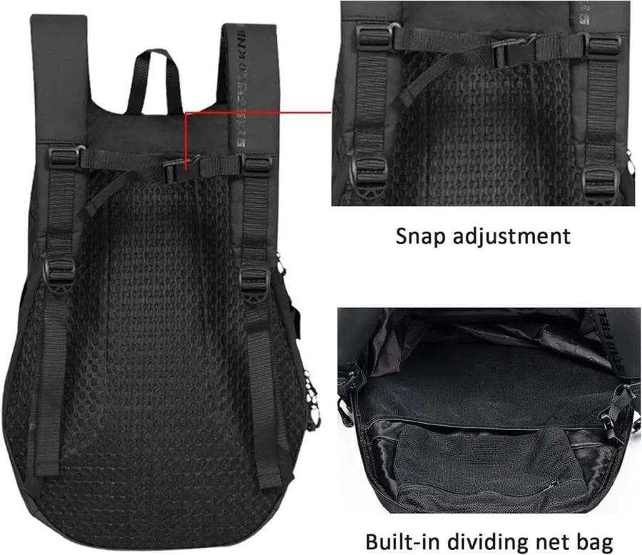 Starfield backpack - with front zipper