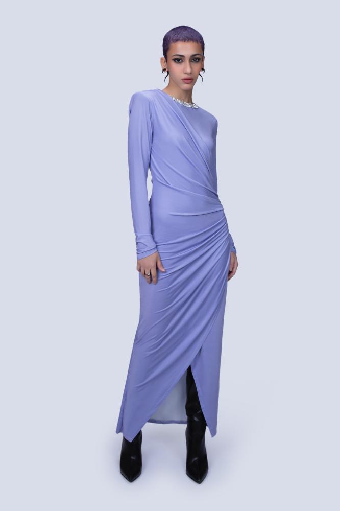 Lavender Jersey Dress