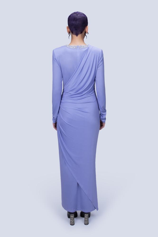Lavender Jersey Dress