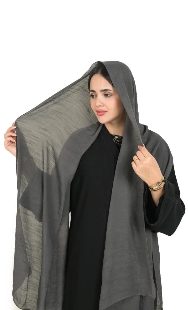 طرحة لينن رصاصي 128219