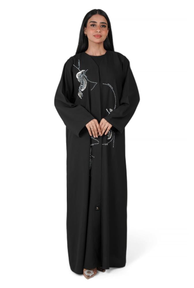 عباية بتطريز كرستال 1239701