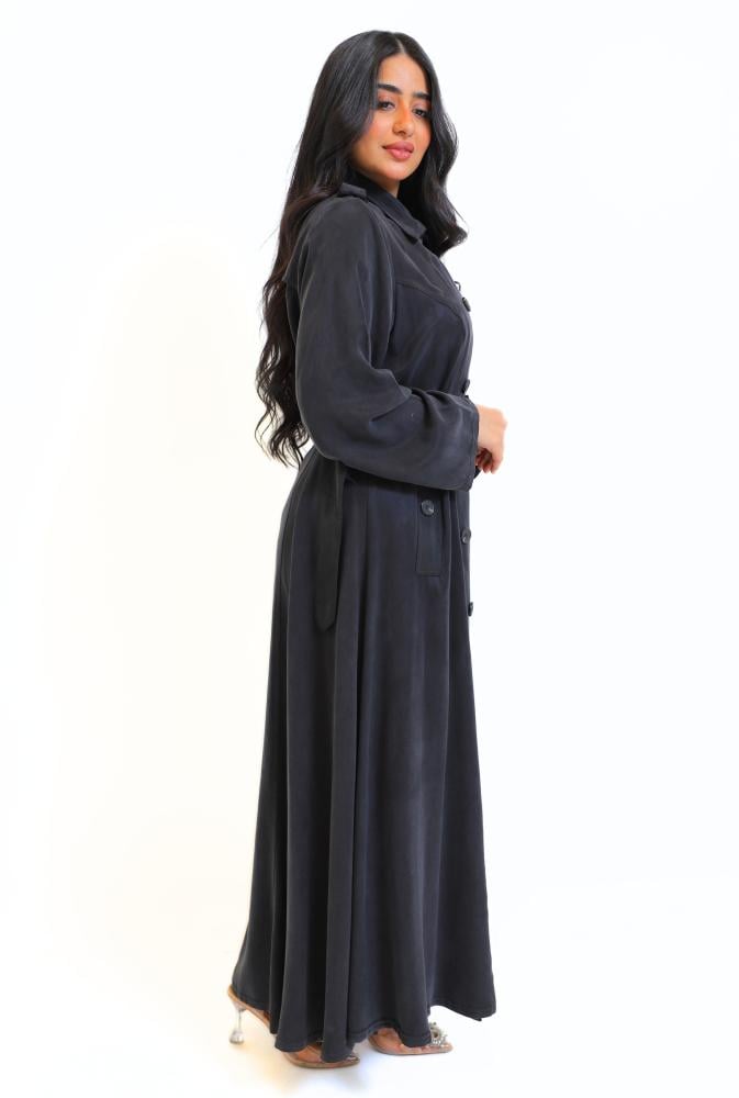عباية ياقة  بأزرار مميزة 502401