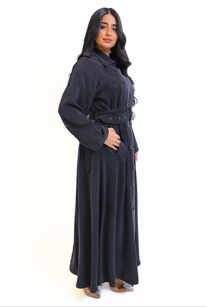 عباية ياقة  بأزرار مميزة 502401