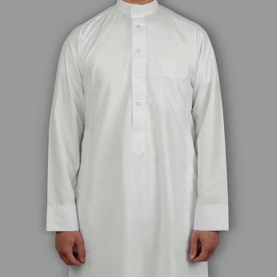 ثوب سعودي - كريمي