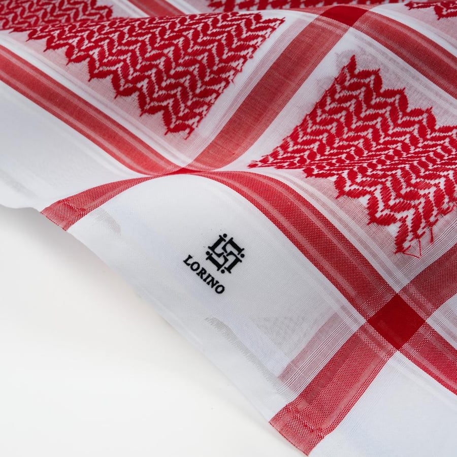 LORINO red shemagh