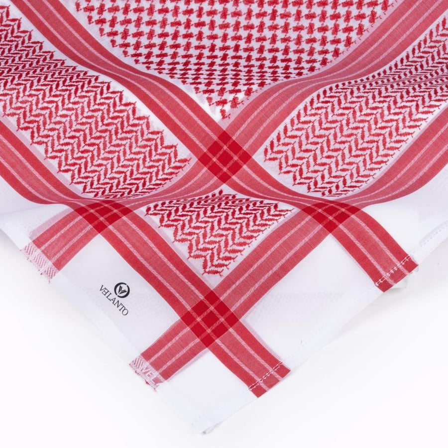 شماغ فلانتو VELANTO باللون الأحمر