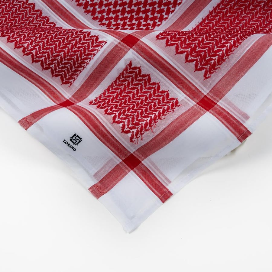 LORINO red shemagh