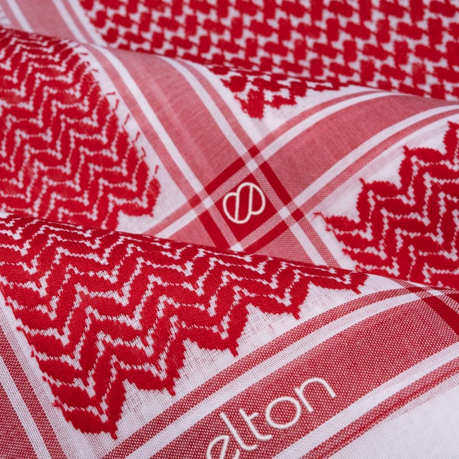 شماغ elton  الأحمر