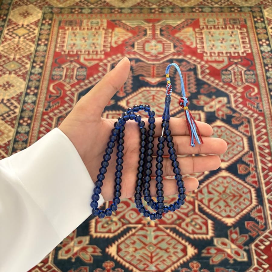 سبحة زعفراني فواح حربا نواعم شكة سماوي