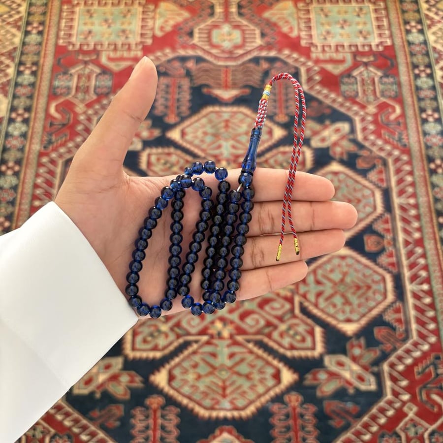 سبحة زعفراني فواح حربا نواعم شكة أحمر