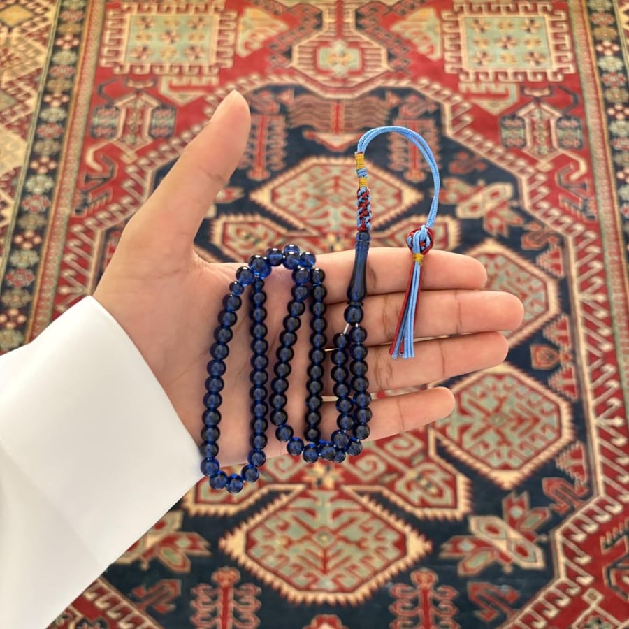 سبحة زعفراني فواح حربا نواعم شكة سماوي
