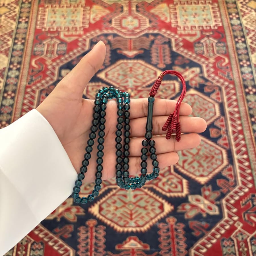 سبحة زعفراني فواح تركوار نواعم شكة عنابي