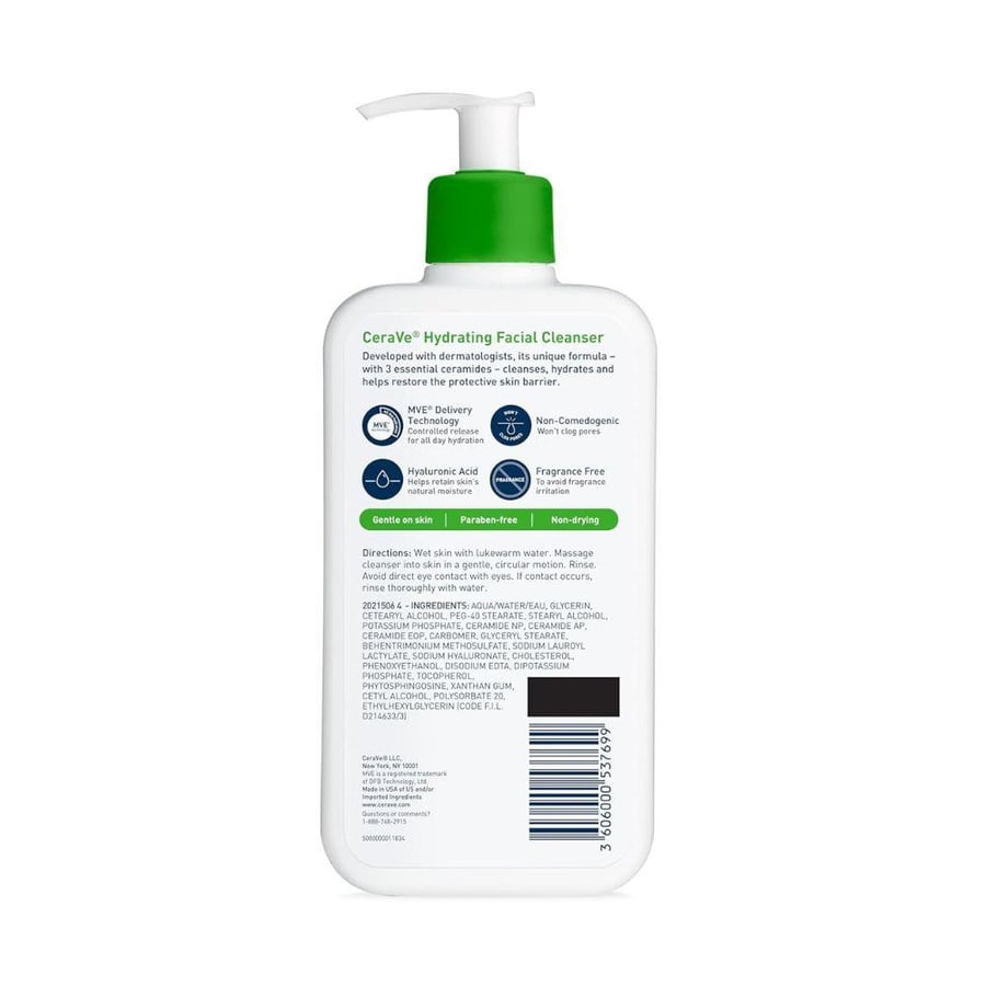 Cerave moisturizing cleanser for normal to dry skin 473 ml
