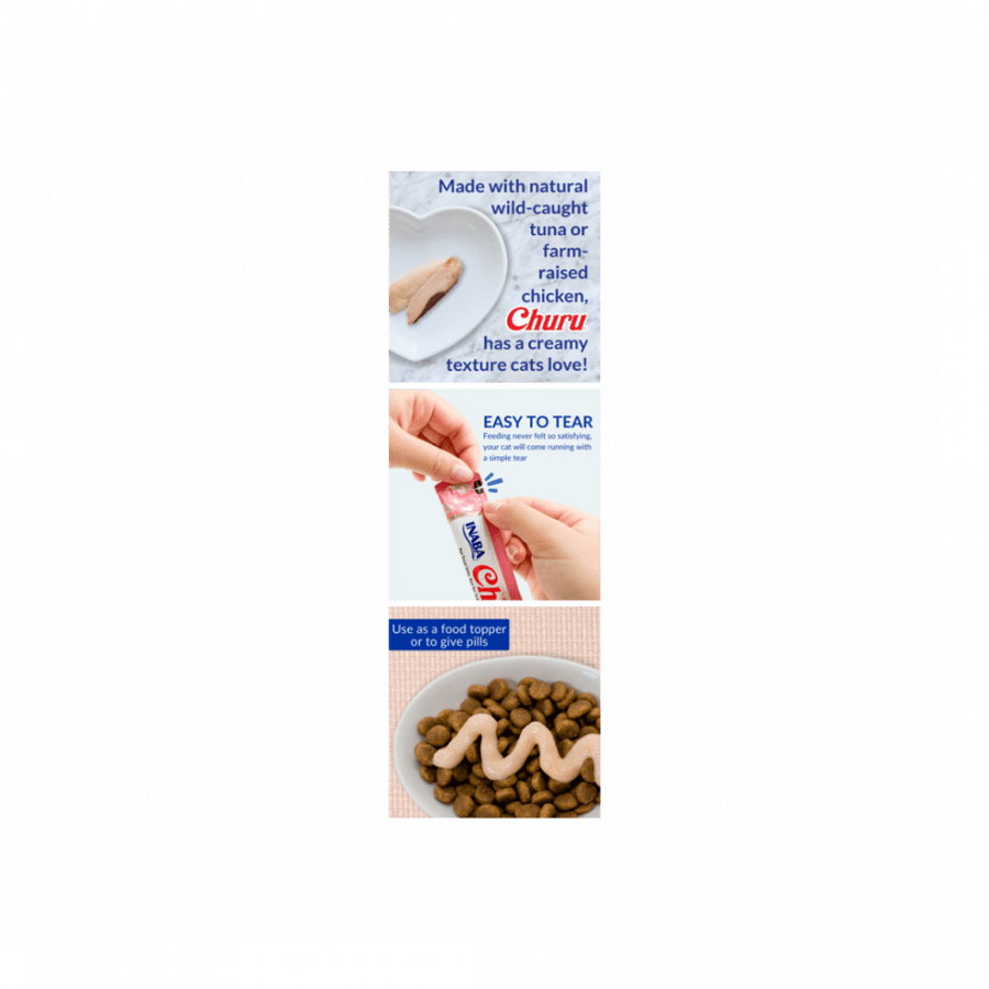 Inaba Churu - Cat Purée Treats with Natural Chicken - 14g