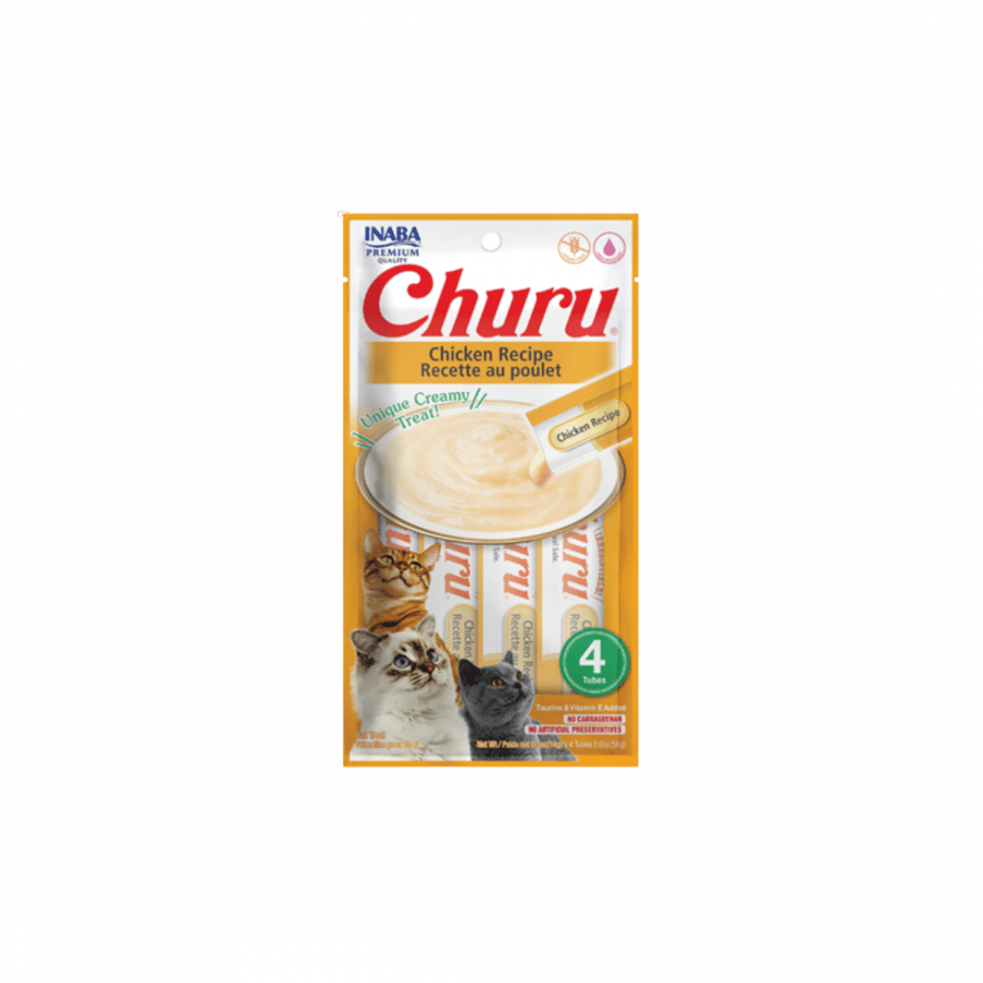 Inaba Churu - Cat Purée Treats with Natural Chicken - 14g