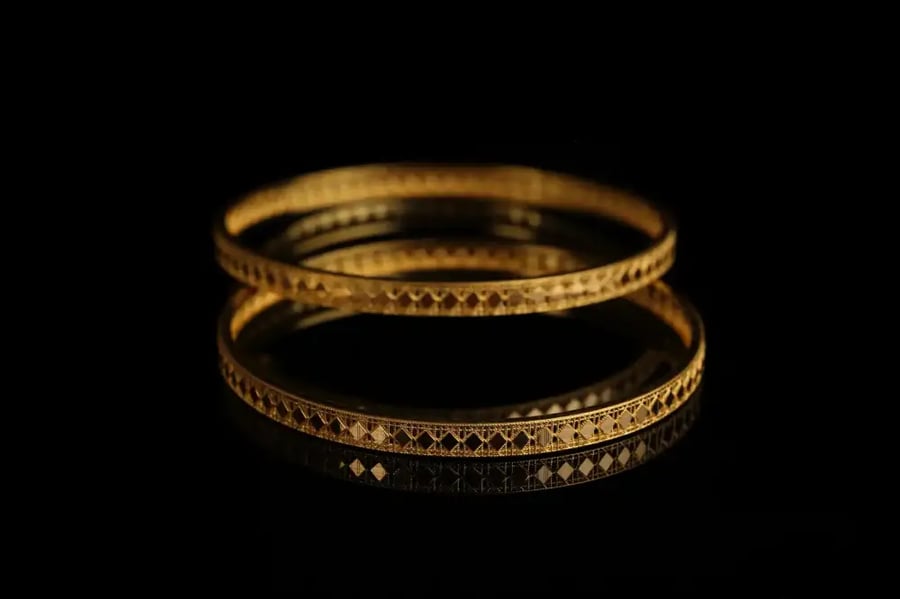 Wide earrings 8 grams
