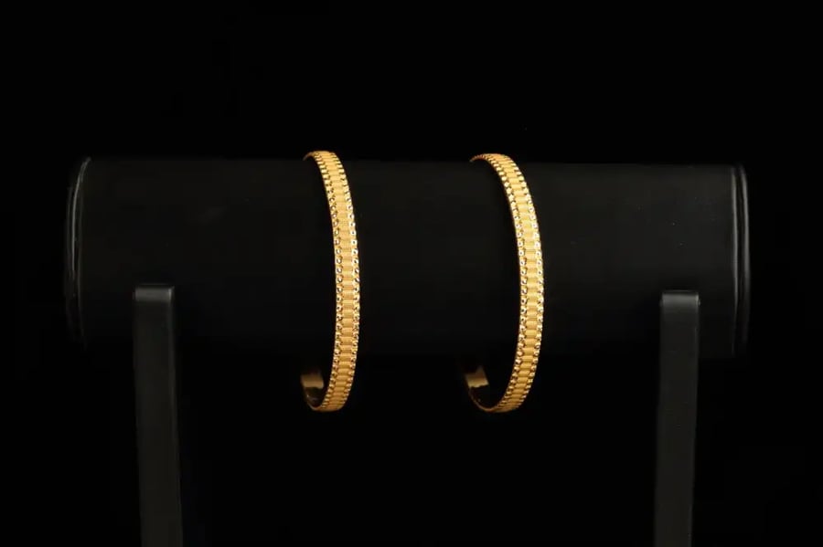 Wide earrings 9.7 grams