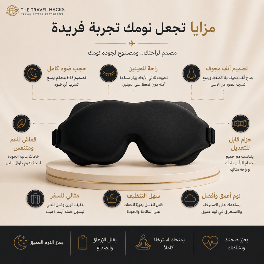 قناع الراحة والنوم العميق