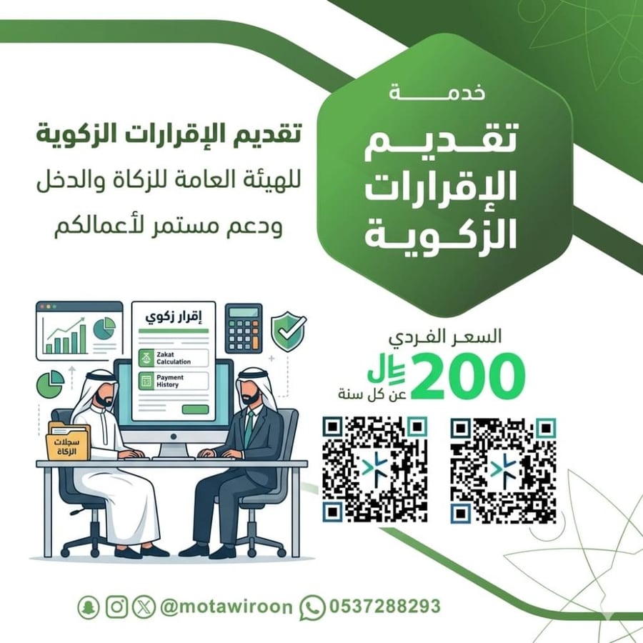Submitting Zakat declarations