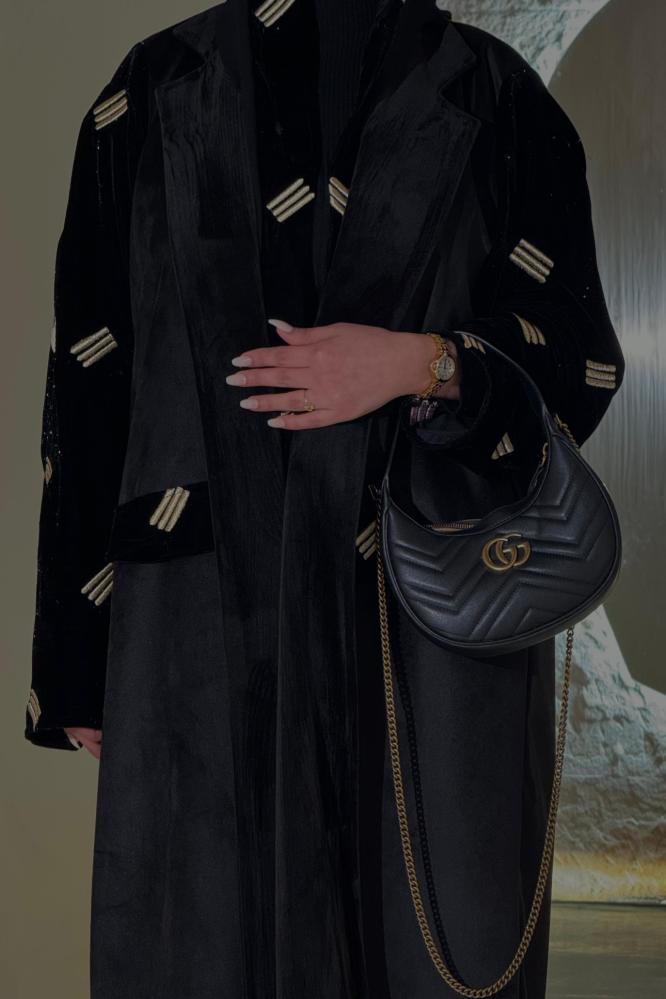 Winter velvet Qasabah abaya