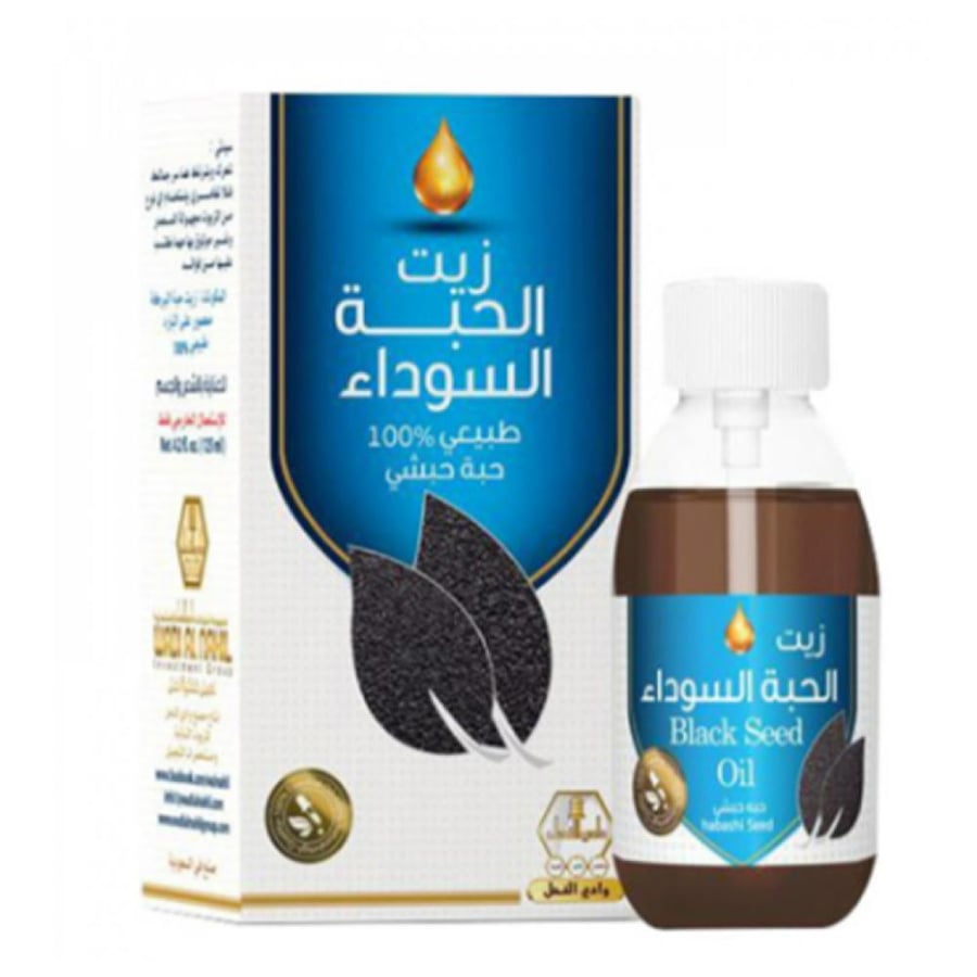 وادي - النحل زيت شعر الحبة السوداء 125 مل