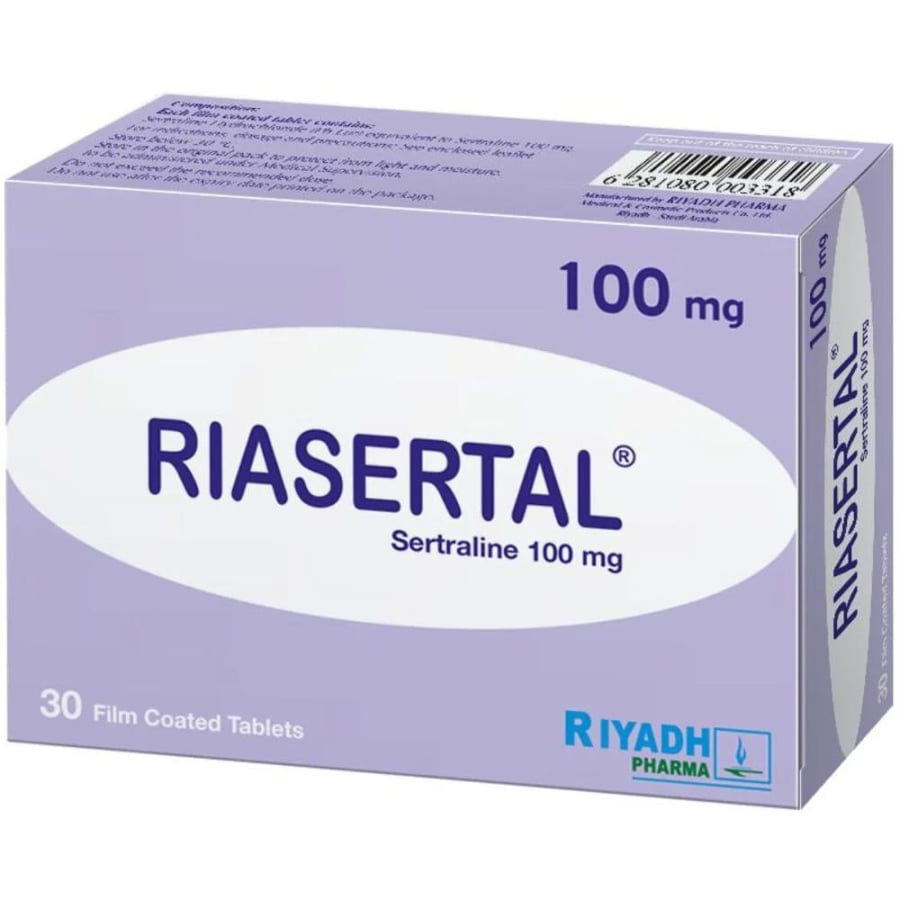 رياسيرتال 100 مجم 30 قرص