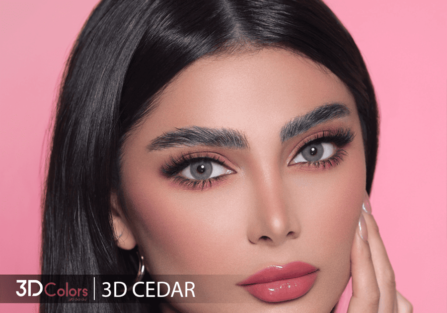 ثري دي كلرز عدسات شهرية-سيدرا