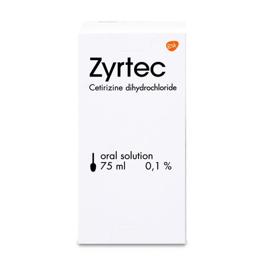 زيرتيك 0.1 % شراب 75 مل